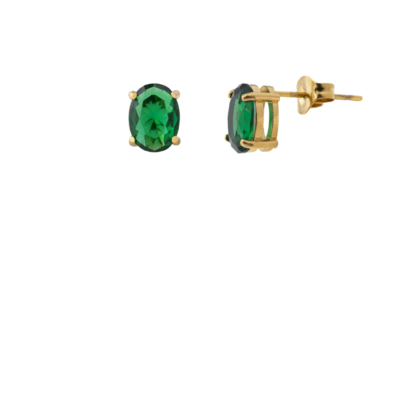 Aretes Esmeralda Aura